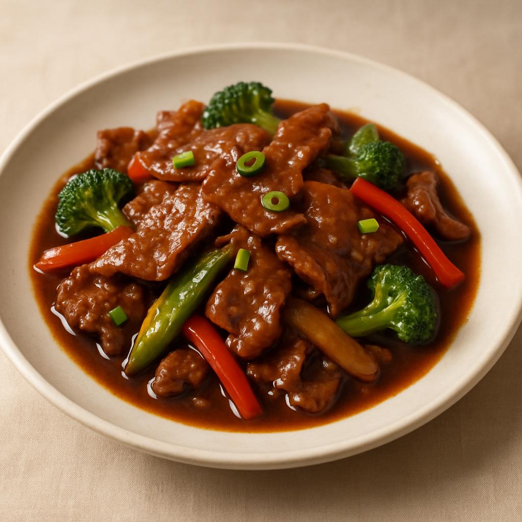 Beef w. Garlic Sauce