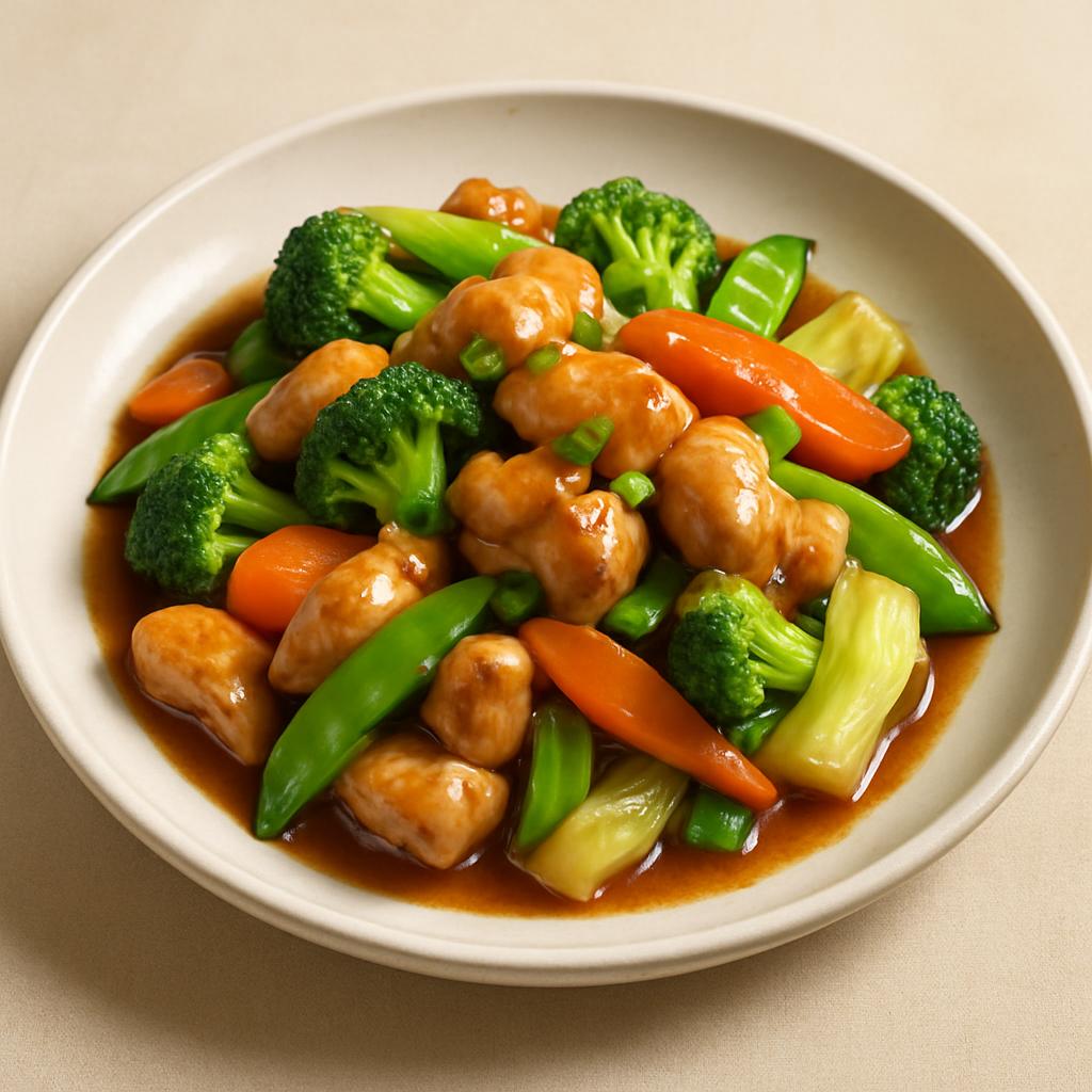 Chicken w. Mixed Vegetable