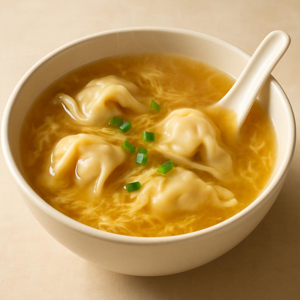 Egg Drop w. Wonton Soup