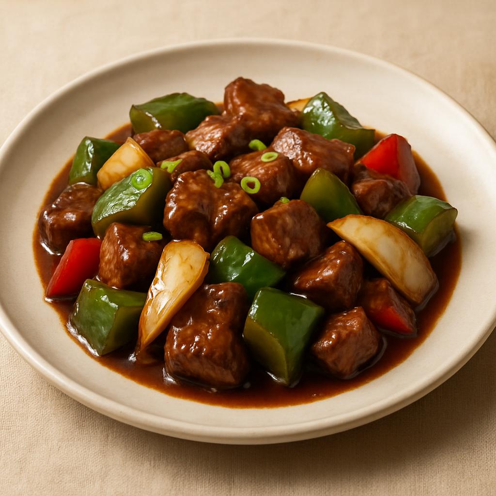 C6 Pepper Steak w. Onion
