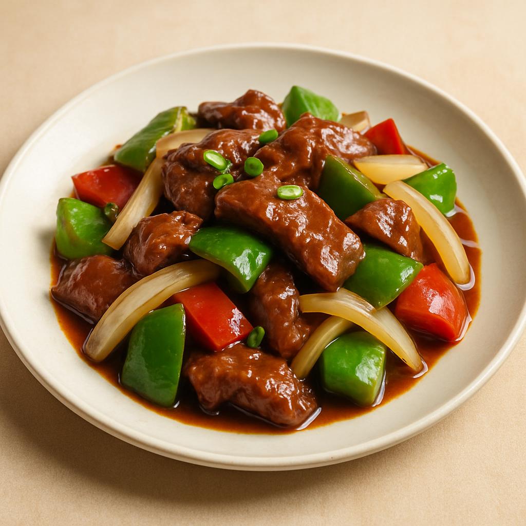 L5 Pepper Steak w. Onions