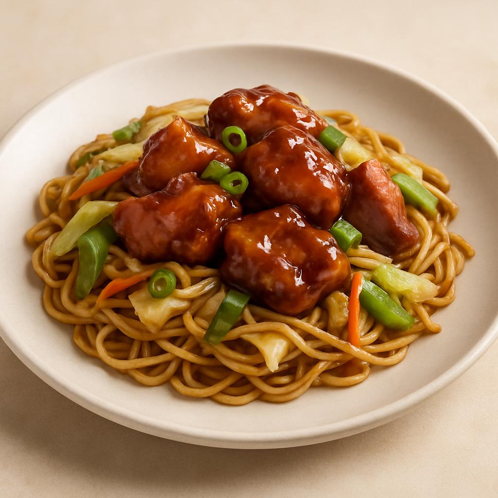 C20 Pork Chow Mein