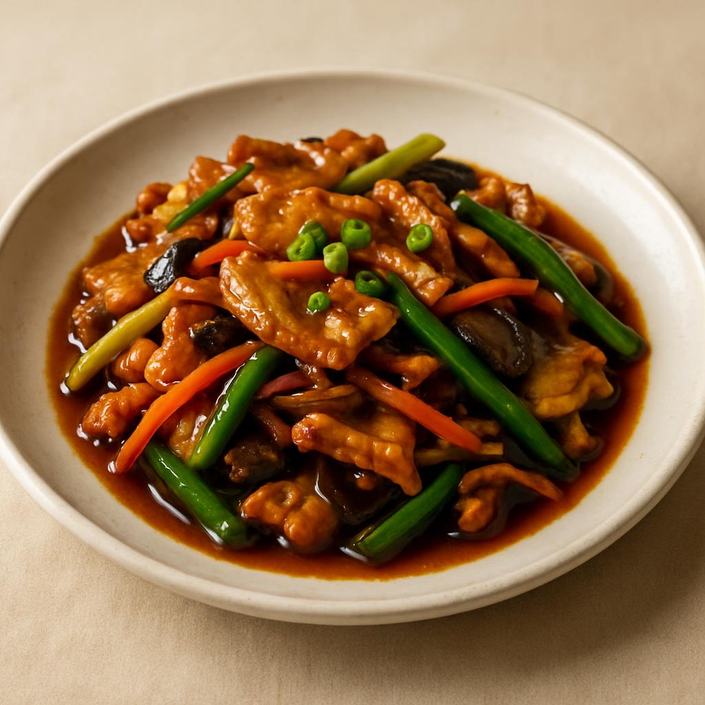 Pork w. Garlic Sauce