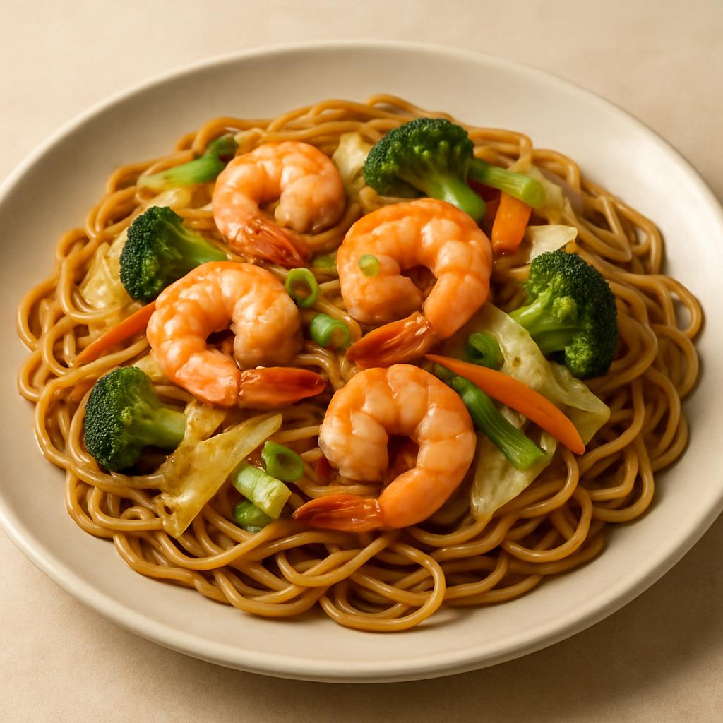 C18 Shrimp Chow Mein