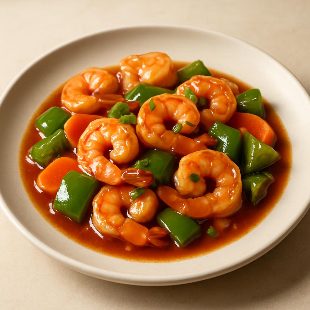 Shrimp w. Garlic Sauce